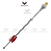 ราคา ไม้คฑา ไม้ดรัมเมเยอร์ หัวเงิน รุ่น Silver A พู่สี ยอดมงกุฏ ขนาด 105 155 cm ดรัมเมเยอร์ ไม้กีฬาสี (44054436705)
