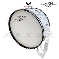 ราคา ASH กลองใหญ่ Bass drum กลองขอบโลหะ รุ่น L ขนาด 20 26 นิ้ว พร้อมสายสะพาย ไม้ตี (43563659516)