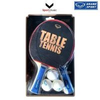 ราคา Grand Sport ไม้ปิงปอง HITTER ไม้คู่ พร้อมลูกปิงปอง 3 ลูก รหัส 378268 (29505819483)