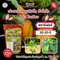 ราคา ปุ๋ย ฉีดพ่น ต้นโกโก้ โตไว ใบเขียว เร่งราก เร่งดอก ฝักใหญ่ ดกเต็มต้น น้ำหนักดี เพิ่มผลผลิต โดย สตาร์เฟอร์ (18492159942)