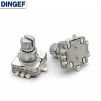 ราคา สวิตช์เอ็นโค้ดเดอร์โรตารี่ EC11 พร้อมสวิตช์กด ประเภท SMD 5Pin ความยาว 10 มม 5 ชิ้น ต่อล็อต (24756880809)