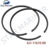 ราคา 6J1 11610 00 แหวนลูกสูบชุด STD เส้นผ่านศูนย์กลาง 54 มม สําหรับ Yamaha Outboard มอเตอร์ 2T 5HP Seapro 6J1 11610 00 (54609048725)
