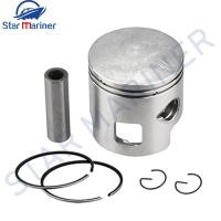 ราคา 346 00001 0 ชุดลูกสูบและแหวนสําหรับ Tohatsu Nissan Mercury 25HP 30HP เครื่องยนต์นอก 346 00001 1 346 00001 2T เรือมอเตอร์อะไหล่ (27638736218)