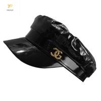 ราคา หมวกเบเร่ต์หนังแท้ สไตล์มารีน สำหรับชุดลำลอง (54506409682)