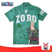 ราคา DEXtreme เสื้อเชิ้ต Hawaii shirt One Piece Zoro DOP 2302 (44025292778)