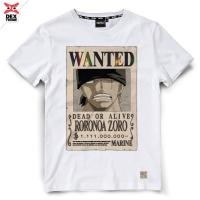 ราคา DEXtreme เสื้อยืด Tees One Piece New Wanted Zoro DOP 2229 (40450740659)