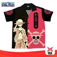 ราคา DEXtreme เสื้อฮาวายวันพีซ Hawaii shirt One Piece Luffy DOP 1327 (11273692926)