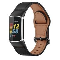 ราคา เหมาะสําหรับ fitbit charge6 สายนาฬิกาอัจฉริยะ Fitbit charge5 First Layer Cowhide สายหนังแท้ FitBit สายนาฬิกา All Match (57608612105)