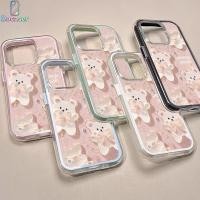 ราคา เคสไอโฟน สำหรับ iPhone 17 16 15 Pro Max 11 12 13 14 6 6P 7 8Plus X XR XS Max หมีสีชมพู เคสไอโฟน สำหรับ TPU นุ่ม 2 in 1 (55959352669)