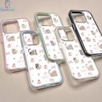 ราคา เคสไอโฟน สำหรับ iPhone 17 16 15 Pro Max 11 12 13 14 6 6P 7 8Plus X XR XS Max แมวสลักลาย เคสไอโฟน สำหรับ TPU นุ่ม 2 in 1 (46409372697)