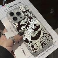 ราคา เคสไอโฟน สำหรับ iPhone 17 16 15 11 12 13 14 Pro Max X XR XS Max 7Plus 8Plus Stussy สไตล์สเปรย์สีดำ สำหรับผ้าสีไอศรี (53909362986)