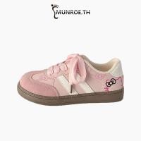 ราคา รองเท้าสตรี รองเท้าส้นแบนลายการ์ตูนน่ารัก สไตล์ใหม่ เวอร์ชั่นเกาหลี สันทนาการ วินเทจ สะดวกสบาย วิทยาเขต รองเท้าสวย (28787508938)