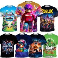 ราคา Roblox Boys Fashion Kids Short Sleeve T Shirt (43906987758)