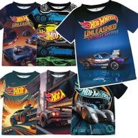 ราคา Hot WHEELS HOT WHEELS Racing พิมพ์ชายเสื้อยืดแขนสั้นฤดูร้อนทุกวัน Casual Party เครื่องแต่งกายเกมเด็กของขวัญ (24491238416)