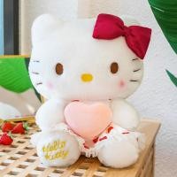 ราคา ตุ๊กตา Hello Kitty Hello Kitty ตุ๊กตาน่ารัก ตุ๊กตาถือหัวใจ Hello Kitty ของเล่นตุ๊กตาของขวัญวันวาเลนไทน์ (42528760263)