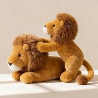 ราคา สิงโตตุ๊กตาเด็กหมอนความสะดวกสบายของเล่นตุ๊กตาตุ๊กตาสาวหมอนทอดขนสิงโต แร็กดอลล์ ของขวัญวันเกิด (45305275844)