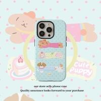ราคา Dot Cake Puppy ใช้งานร่วมกับ iPhone 16 13ProMax 8plus 14ProMax 16plus 15ProMax 12 13Pro 11ProMax XSMAX 14plus 12ProMax XR XS เคสโทรศัพท์สองในหนึ่งเดียวเคสแข็ง (44161839088)