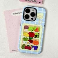 ราคา เคสโทรศัพท์สำหรับผักและผลไม้ในตู้เย็นสำหรับ iPhone 16pro 14 Pro สองชั้นกันกระแทก15pro 12 14 PROMAX ซิลิโคน XS 16PROMAX เคสแข็ง13 11 15PROMAX 2 in 1เคสป้องกัน8PLUS XR (28220678233)