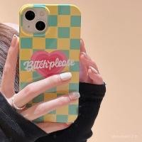 ราคา เคสโทรศัพท์สีเหลืองเขียวลายสก๊อตรักเคสป้องกันสำหรับ iPhone 11pro MAX 12pro MAX iPhone 11 12 13 14 15pro MAX x xr xs MAX iPhone 14pro 15pro (26669159374)