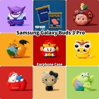 ราคา Case HomeFor Samsung Galaxy Buds 3 Pro Case Casing Soft Silicone Anime Cartoon Headphone Case Cover (48606512253)