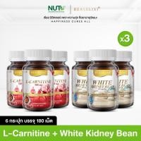 ราคา 6 กระปุก Real Elixir L CARNITINE 500 mg 3 กระปุก White Kidney Bean 3 กระปุก (45758027127)