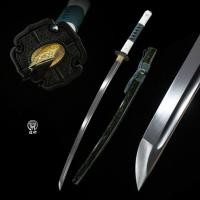 ราคา นำเข้า ดาบซามูไร Obsidian Jade หยกทมิฬ หมายเลข75 High Carbon Steel 1060 Premium Katana Collection (57655678020)
