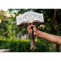 ราคา นำเข้ายุโรป ค้อนศึกแห่งเทพเจ้าธอร์ God of War Thor s Hammer Ragnarok Inspired Edition Premium Fantasy Collect (52305773622)