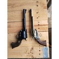 ราคา นำเข้าหายาก โมเดลจำลองปืนคู่สไตล์คาวบอย งานสะสมพรีเมียม Classic Revolver Model Pair Colt Single Action Army 45 (42928179601)