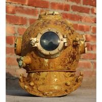 ราคา นำเข้า หมวกดำน้ำ Mark V US Navy 16 นิ้ว Rustic Style Nautical Man Cave Decor Marine Rare Antique Replica (55253037048)