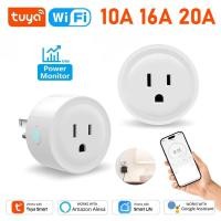 ราคา ขายดี Smatrul ปลั๊ก WiFi 16A ควบคุมแบบไร้สาย ตรวจสอบการใช้ไฟ ตั้งเวลา ใช้งานกับ Alexa Google Home รับประกัน (40226841052)