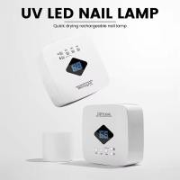 ราคา โคมไฟทำเล็บ S10MAX ชาร์จไฟได้ อบ UV เครื่องส่องไฟ บ่มกาวยาทาเล็บ LED พร้อมส่ง ของแท้ (42111703503)