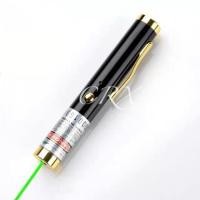 ราคา Green Laser Pointer พกพา ชาร์จบ้าน USB ได้ ลําแสงสีเขียว หนีบเสื้อ Pen size ส่งเร็ว ของแท้ (40161103863)