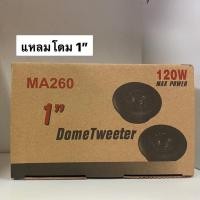 ราคา MA 260 ลำโพงทวิตเตอร์ 2นิ้ว 120W TWEETER SPEAKER SYSTEM เสียงแหลมใส สำหรับติดรถยนต์ เก็บเงินปลายทาง พร้อมส่ง (50859309127)