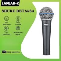 ราคา Shure BETA58A ของแท้ ไมค์มีสาย มืออาชีพ ใช้เวที คาราโอเกะ ไลฟ์สด เสียงคมชัด ทนทาน รับประกัน เก็บเงินปลายทาง พร้อมส่ง (45708141256)