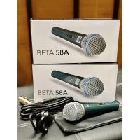 ราคา เสียงคมชัด ไมค์ Shure BETA 58A พร้อมสาย สำหรับร้องเพลง คาราโอเกะ งานเวที ลดเสียงรบกวน เก็บเงินปลายทาง พร้อมส่ง (54858121311)