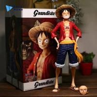 ราคา หุ่นฟิกเกอร์อนิเมะวันพีซทำจาก PVC ขนาด27ซม รูปปั้นลิงลูฟี่โมเดลยิ้มแบบคลาสสิกสำหรับเด็ก (57553485498)