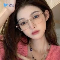 ราคา แว่นตาป้องกันแสงสีฟ้าทรงสี่เหลี่ยมแฟชั่นกรอบใสน้ำหนักเบามากสำหรับผู้หญิงแว่นตาป้องกันสายตา (56603485340)