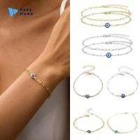 ราคา กำไลข้อมือตาปีศาจทองแดงสำหรับผู้หญิงนำโชคใหม่ของขวัญเครื่องประดับ (52202978918)