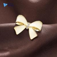 ราคา เข็มกลัดลูกปัดโบว์โบว์ประกายกลิ่นหอมขนาดเล็กเข็มกลัดผูกโบว์ไว้ทุกข์ (26743860448)