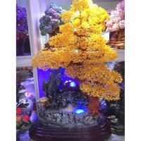 ราคา นำเข้า ต้นไม้คริสตัลนำโชค 50 60cm Natural Crystal Money Tree ต้นไม้แห่งโชคลาภ ของตกแต่งขนาดใหญ่ ของขวัญมงคล (56452682721)