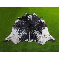 ราคา นำเข้า พรมหนังวัวบราซิลแท้ สีขาว ดำ Genuine Brazilian Cowhide Rug 125x125cm Premium Speckled Hair on Hide (49704293765)