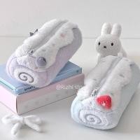 ราคา จุของได้เยอะ พกง่าย กระเป๋าดินสอผ้านุ่มออกแบบม้วนขึ้นสไตล์ญี่ปุ่นน่ารักความจุขนาดใหญ่เหมาะสําหรับนักเรียน (47906017002)