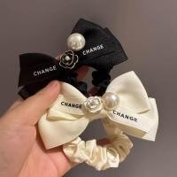 ราคา สรุนเชียดอกแคมเบเรียไข่มุก สไตล์เกาหลี สำหรับรัดผม (46408799109)