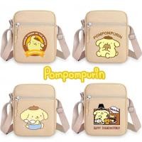 ราคา Pompompurin กระเป๋าสะพายการ์ตูนพิมพ์ ทรงสี่เหลี่ยม อเนกประสงค์ (57058800102)