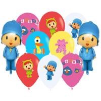 ราคา Pocoyo ลูกโป่งปาร์ตี้ ลูกโป่งยาง ตกแต่งงานเลี้ยงวันเกิด ลูกโป่ง ของขวัญเด็ก (28211299018)