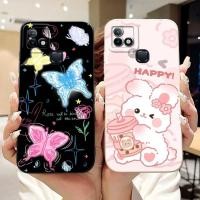 ราคา Infinix Smart 5Pro เคสโทรศัพท์ Infinix Smart 5 Pro เคสกันกระแทกแมวน่ารักแพนด้ากระต่ายแฟชั่นดอกไม้รัก (29477066648)