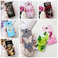 ราคา Clear สําหรับ Samsung J7 Core J701F สําหรับ Samsung J7 Nxt กรณีผีเสื้อหรูหรารักแฟชั่นดอกไม้ Cool หล่อ Lion ทาสี (41855817628)