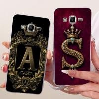 ราคา Clear สําหรับ Samsung J2 Prime กรณีหรูหรา Crown AZ ตัวอักษร 2D แบนรูปแบบปลอกนุ่มสําหรับ Samsung Galaxy J2 Prime SM G532M SM G532G SM G532F (57856085106)