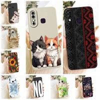ราคา Infinix Hot 8 กรณี X650C แฟชั่นหรูหรา Kawaii น่ารักทาสีซิลิคอนปลอก Infinix Hot8 X650B X650D (51405928023)