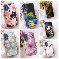 ราคา เคสโทรศัพท์ Moto G62 5Gซิลิโคนแมวน่ารักแฟชั่นตลกทาสีปลอก Motorola Moto G62 5G (48907467267)